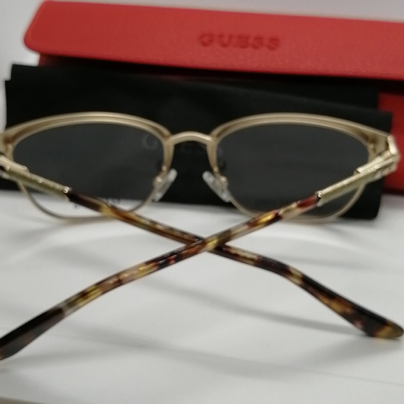 New Authentic Guess Eyeglass GU2659V Brown/Gold - Picture 3 of 8